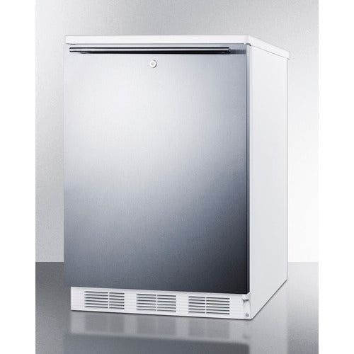 Summit 24" Wide Refrigerator-Freezer CT66LWSSHH