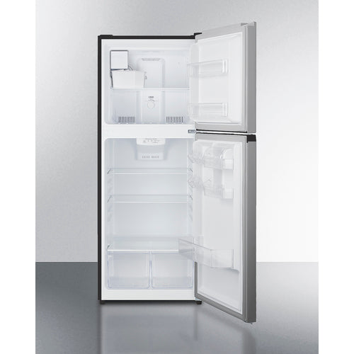 Summit 24" Wide Top Mount Refrigerator-Freezer with Icemaker FF1089PLIM