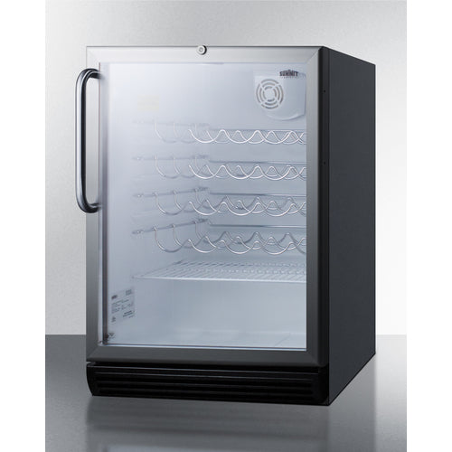 Summit 24" Wide Wine Cellar, ADA Compliant SWC6GBLTBADA