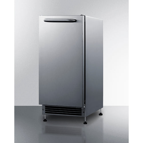 Summit 25 lb. Drain-Free Icemaker BIM26H34