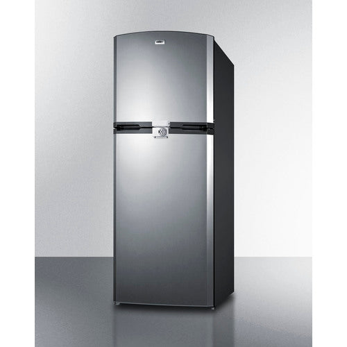 Summit 26" Wide Top Mount Refrigerator-Freezer FF1427SSLLF2