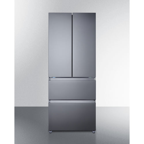 Summit 27.5" Wide French Door Refrigerator-Freezer FDRD152PL
