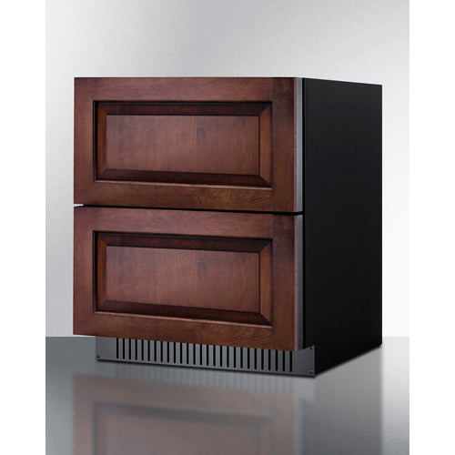 Summit 27" Wide 2-Drawer All-Refrigerator, ADA Compliant (Panels Not Included) SPR275OS2DPNRADA