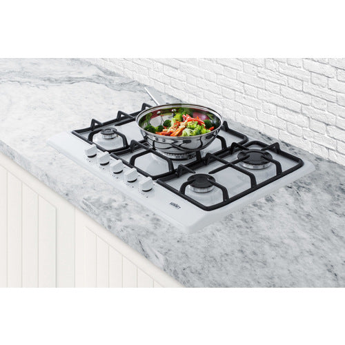 Summit 27" Wide 5-Burner Gas Cooktop GC5271W