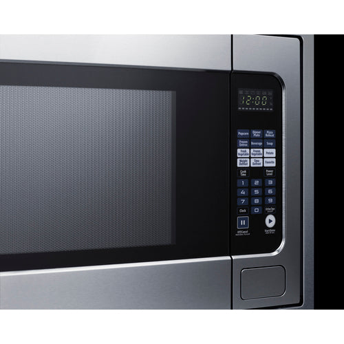 Summit 27" Wide Built-In Microwave (Trim Kit Included) SMBI27TK27