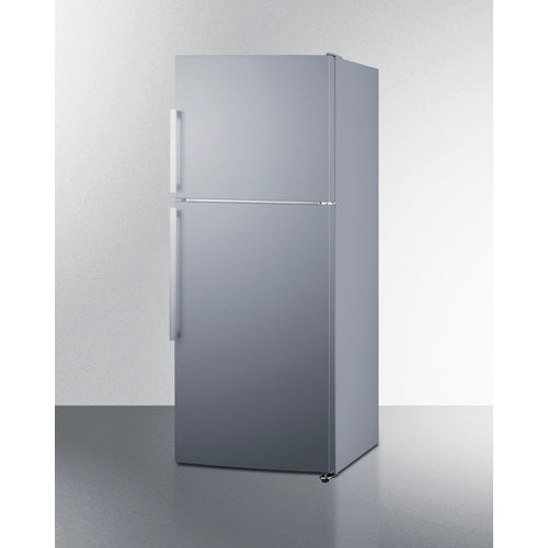 Summit 28" Wide Top Mount Refrigerator-Freezer With Icemaker FF1514SSIM