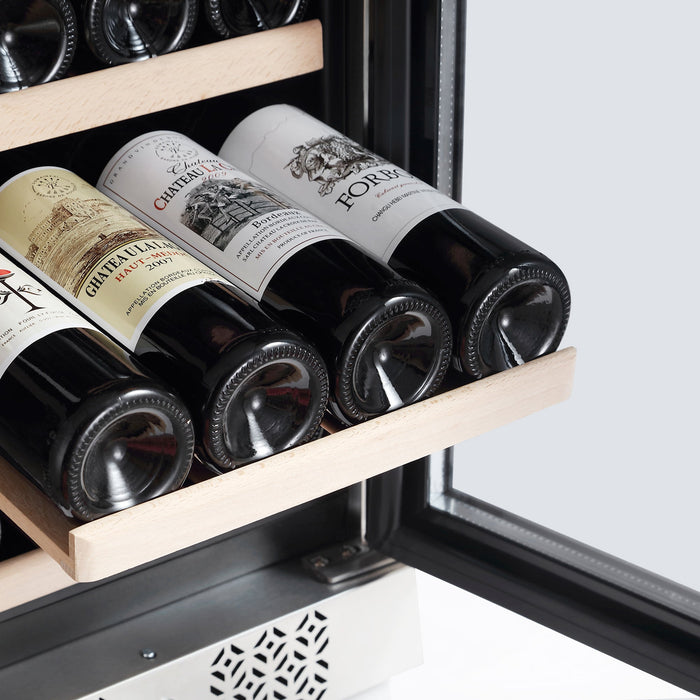 Empava 15 Inch Dual Zone Small  Wine Fridge EMPV-WC02D