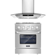 Empava - 2 PCS / 30" Gas Range & 30" Range Hood-30RH06 & 30GR07 - EMPV-30RH06 & EMPV-30GR07 - IMG1