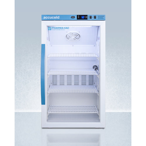 Summit 3 Cu.Ft. Counter Height Vaccine Refrigerator, Certified to NSF/ANSI 456 Vaccine Storage Standard ARG3PV456
