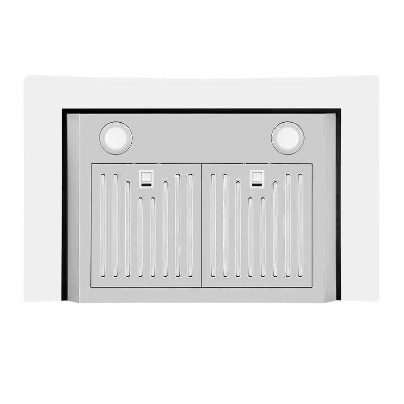 Empava 30 in. 400 CFM Wall Mount Ducted Range Hood EMPV-30RH06