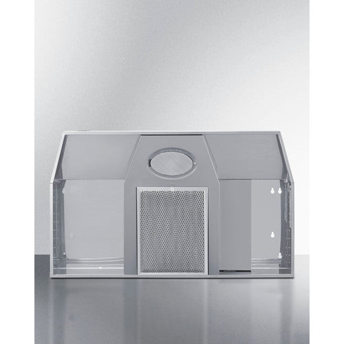 Summit 30" Under Cabinet Convertible Range Hood, ADA Compliant H30RSSADA