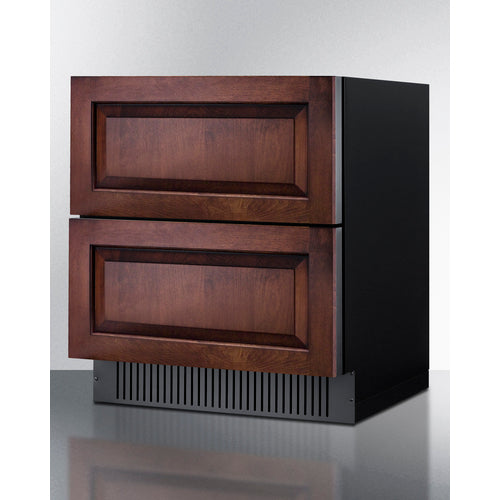 Summit 30" Wide 2-Drawer All-Refrigerator (Panels Not Included) SPR3032DPNR