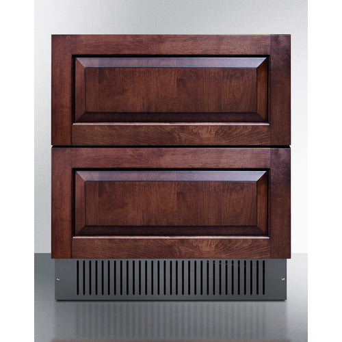 Summit 30" Wide 2-Drawer All-Refrigerator (Panels Not Included) SPR3032DPNR