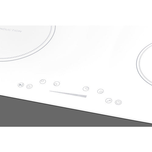 Summit 30" Wide 208-240V 4-Zone Induction Cooktop SINC4B302W