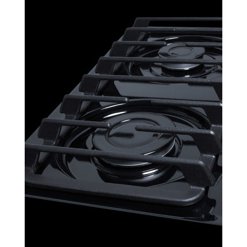 Summit 30" Wide 4-Burner Gas Cooktop TTL053S