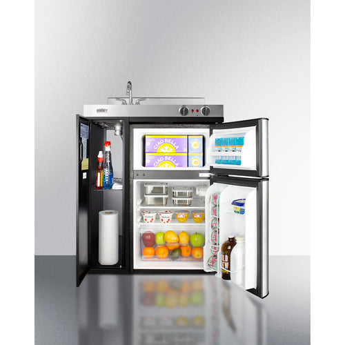 Summit 30" Wide All-In-One Kitchenette C30ELBK