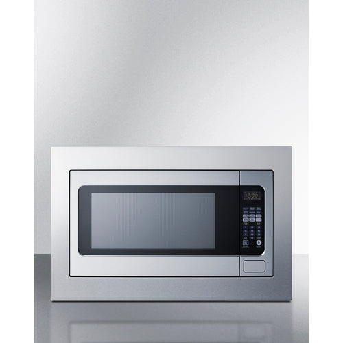 Summit 30" Wide Built-In Microwave  (Trim Kit Included) SMBI27TK30