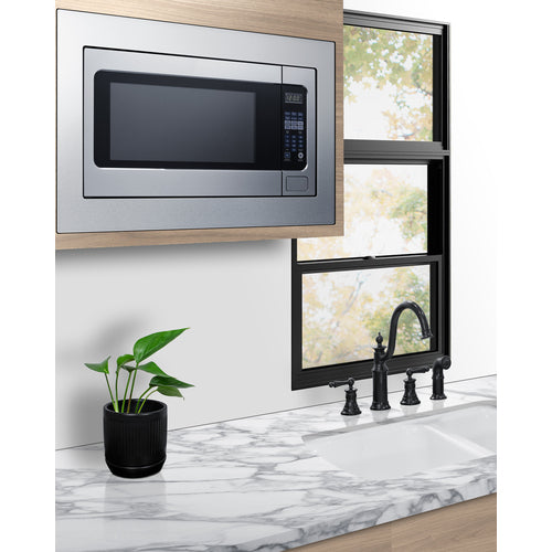 Summit 30" Wide Built-In Microwave  (Trim Kit Included) SMBI27TK30