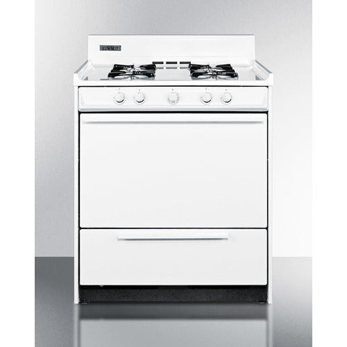 Summit 30" Wide Gas Range WNM2107
