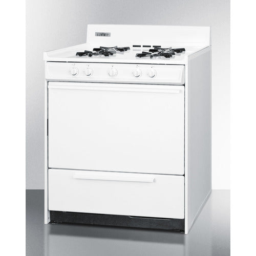 Summit 30" Wide Gas Range WNM210P