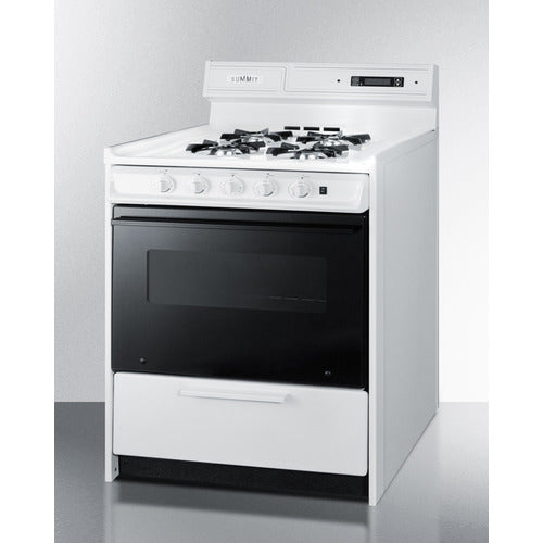 Summit 30" Wide Gas Range WNM2307DK