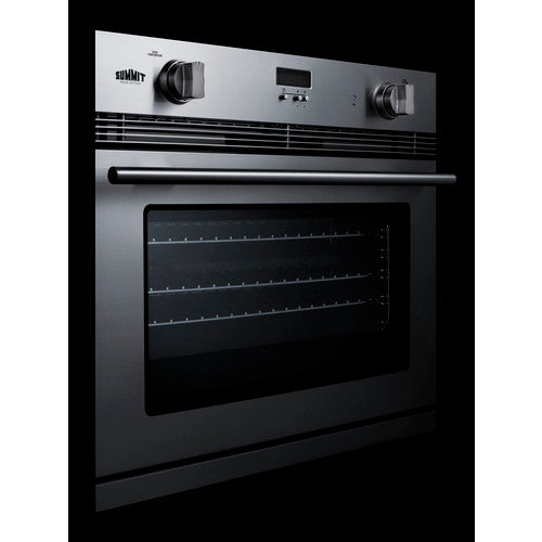 Summit 30" Wide Gas Wall Oven SGWOGD30