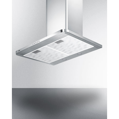 Summit 30" Wide Wall-Mounted Range Hood SEH3630SS