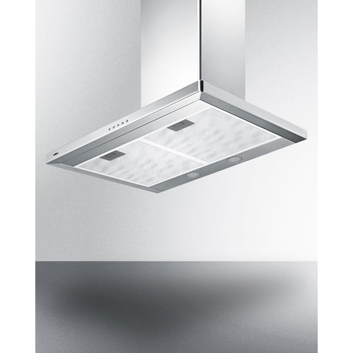 Summit 30" Wide Wall-Mounted Range Hood SEH4630SS