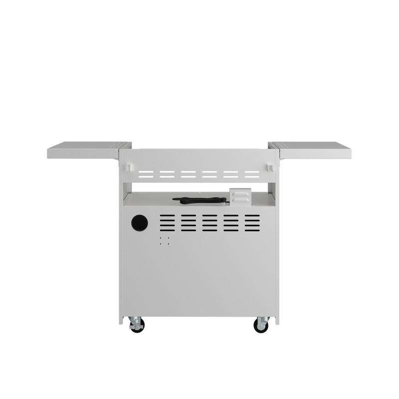 THOR Kitchen - 32-inch Gordon Ramsay Collection Grill Cart (Stainless Steel / Stainless Steel) - TG32CT - IMG3