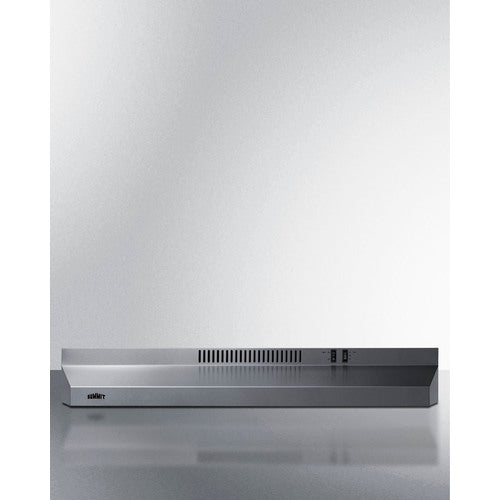 Summit 36" Under Cabinet Convertible Range Hood H36RSS
