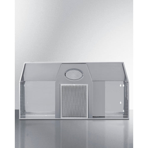 Summit 36" Under Cabinet Convertible Range Hood H36RSS