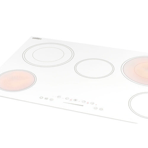 Summit 36" Wide 208-240V 5-Burner Radiant Cooktop CR5B36TXW