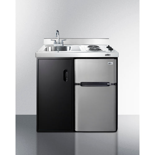 Summit 36" Wide All-In-One Kitchenette CK36EL