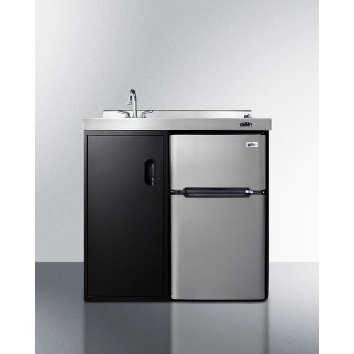 Summit 36" Wide All-In-One Kitchenette CK36EL