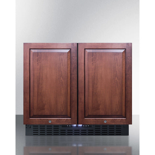 Summit 36" Wide Built-In Refrigerator-Freezer (Panels Not Included) FFRF36IF