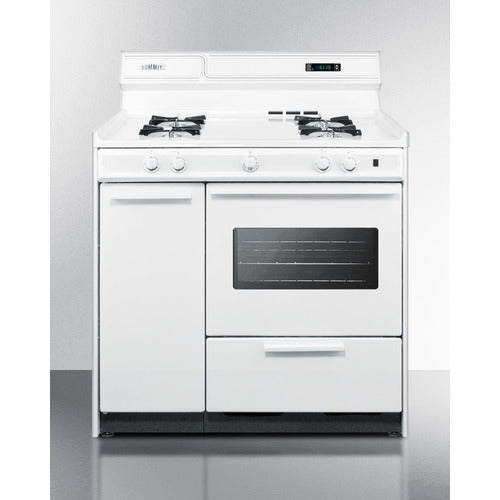 Summit 36" Wide Gas Range WNM4307KW
