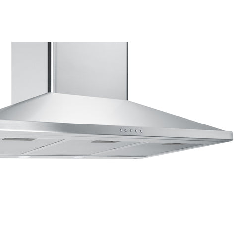 Summit 36" Wide Wall-Mounted Range Hood, ADA-Compliant SEH3636SSADA