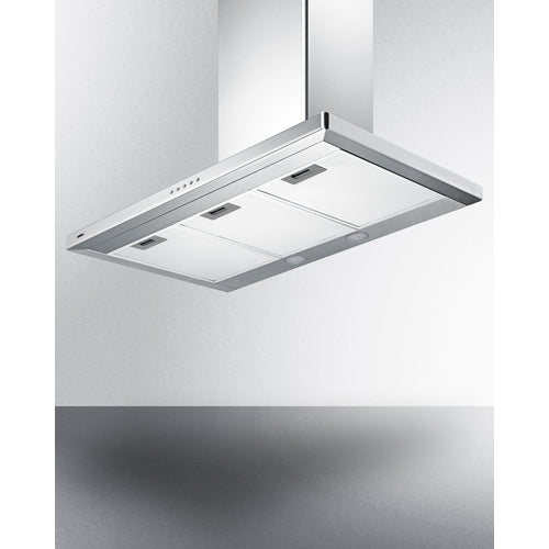Summit 36" Wide Wall-Mounted Range Hood, ADA-Compliant SEH4636SSADA