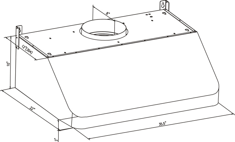 Empava - 36-inch Ducted 500 CFM Under Cabinet Range Hood - EMPV-36RH02 - IMG8