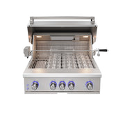 THOR Kitchen - 36-inch 4-Burner Built-In Gas Grill with Sear/Rear Infrared Burner & Rotisserie - TPG3601-G - IMG4