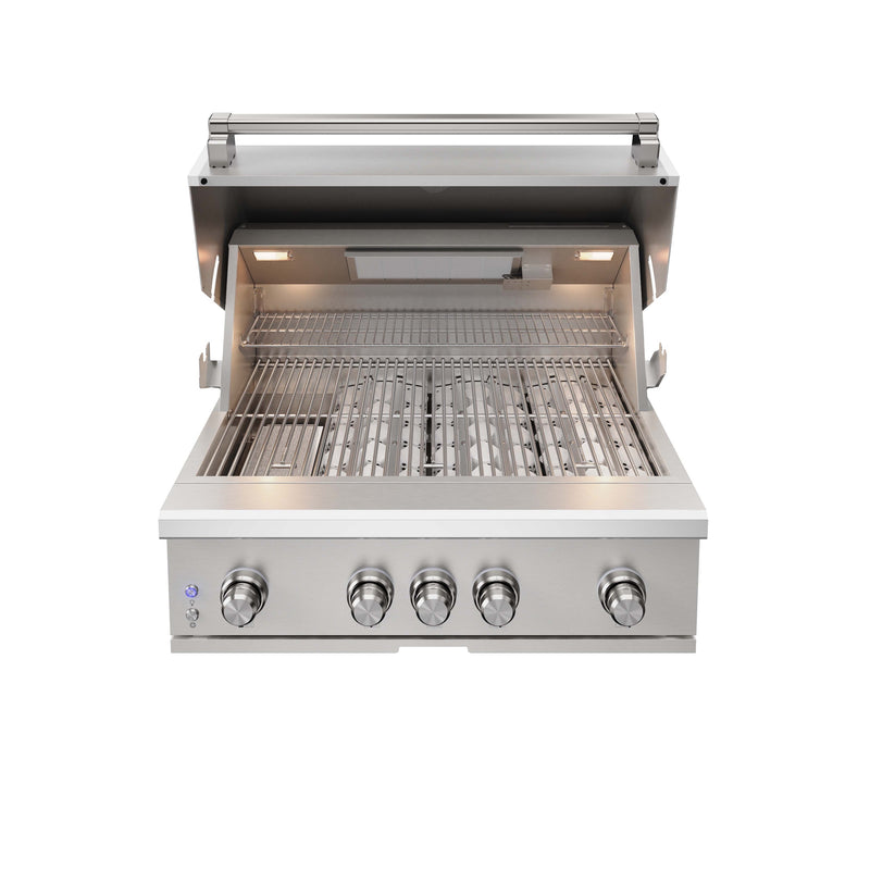 THOR Kitchen - 36-inch 4-Burner Built-In Gas Grill with Sear/Rear Infrared Burner & Rotisserie - TPG3601-G - IMG6