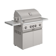 THOR Kitchen - 36-inch 4 burners Built in Gas Grill on cart with Sear/Rear Infrared Burner & Rotisserie Natural Gas - TPG3601 - IMG3