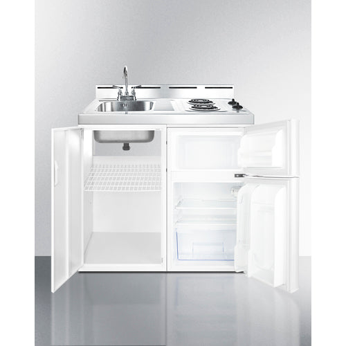 Summit 39" Wide All-In-One Kitchenette C39EL
