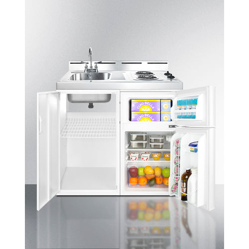 Summit 39" Wide All-In-One Kitchenette C39EL