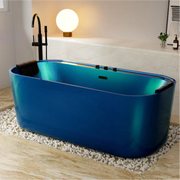 Empava - 67" Acrylic Freestanding Whirlpool Bathtub with Center Drain - EMPV-67DM01 - IMG3