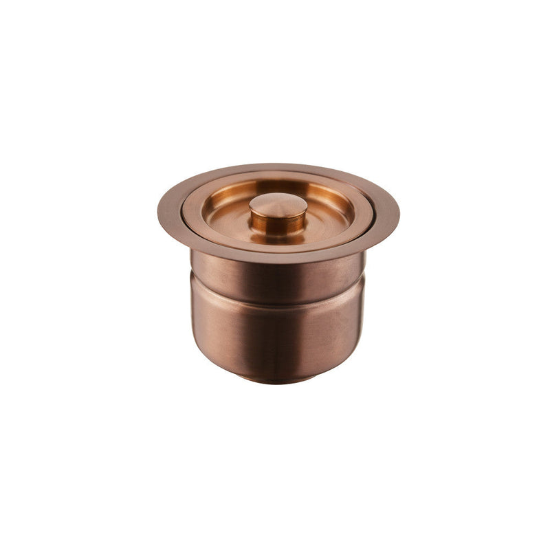 Swiss Madison 4.5" Stainless Steel Basket Drain in Rose Gold - SM-KD243RG