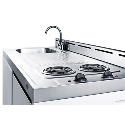 Summit 48" Wide All-In-One Kitchenette C48EL