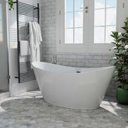 Empava - 59" Freestanding Soaking Tub with Center Drain - EMPV-59FT1518 - IMG1