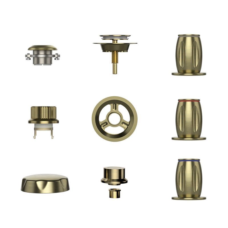 Empava - Bathtub Faucet Fixtures For EMPV-59JT005 Whirlpool Round Tub (Bronze) - ACC-005ORB - IMG23
