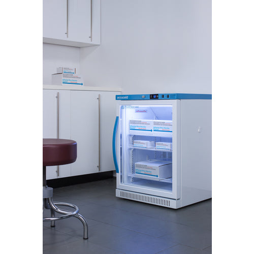 Summit 6 Cu.Ft. ADA Height Vaccine Refrigerator, Certified to NSF/ANSI 456 Vaccine Storage Standard ARG6PV456
